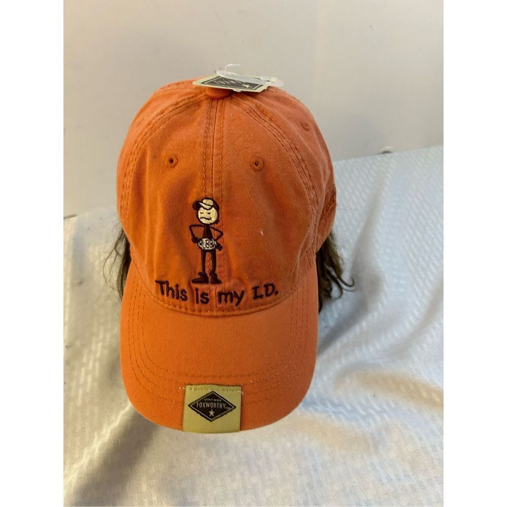 Jeff‎ Foxxworthy hat Bubba new orange